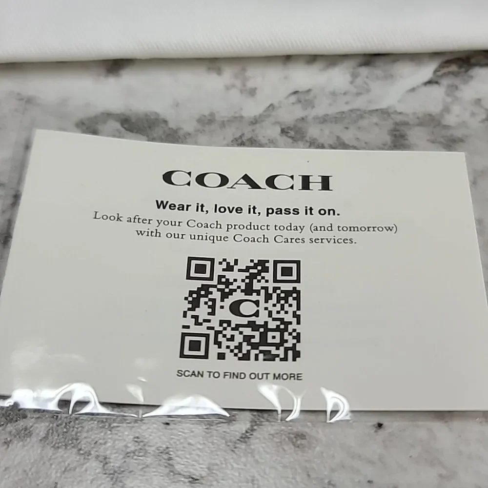COACH Signature Quilted Ear Cuff NWT - Picture 7 of 8
